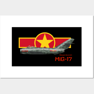 Mikoyan-Gurevich MiG-17 (North Vietnam) Posters and Art